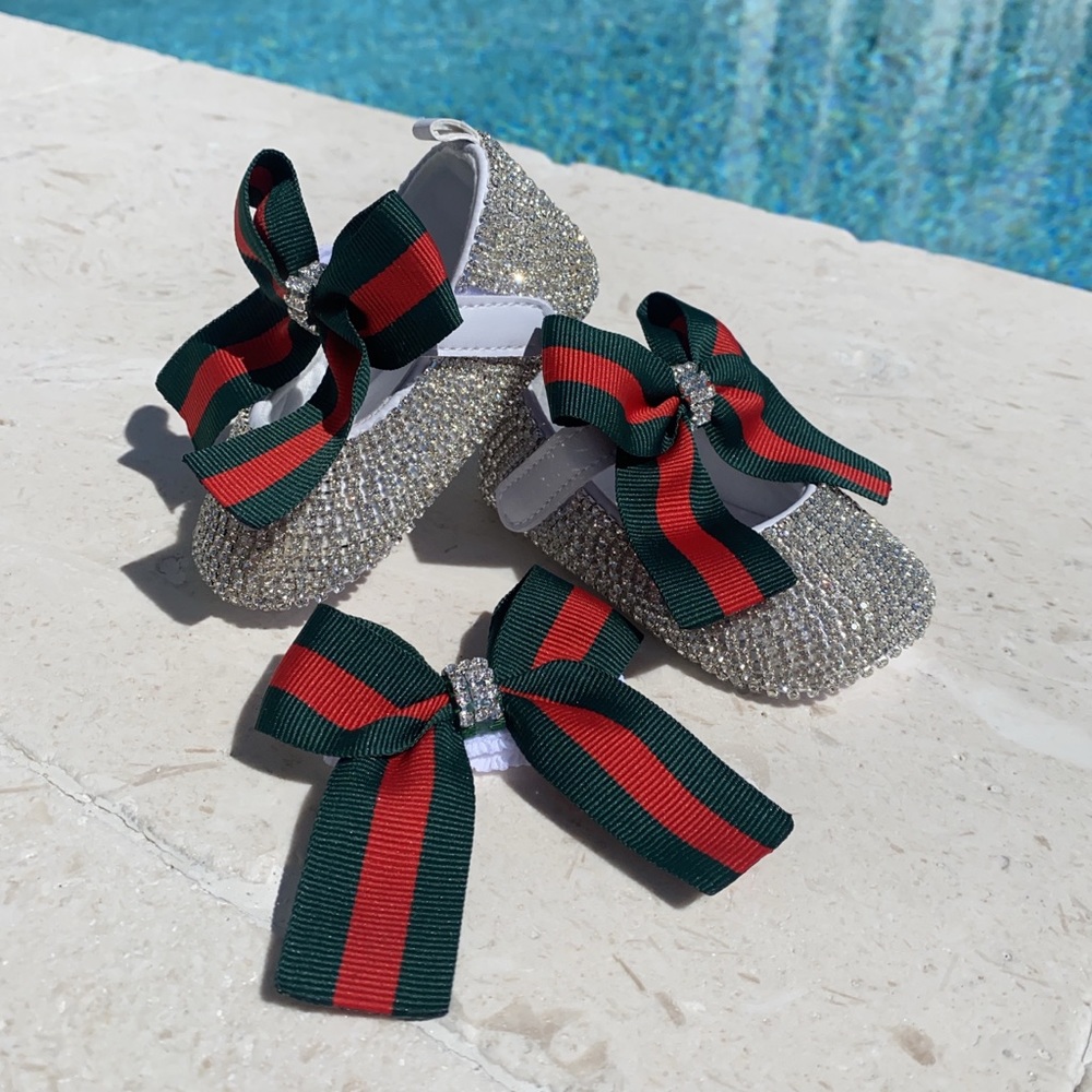 Rhinestone Baby Walker Set